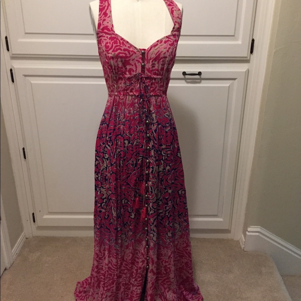 Tracy Reese maxi slip dress